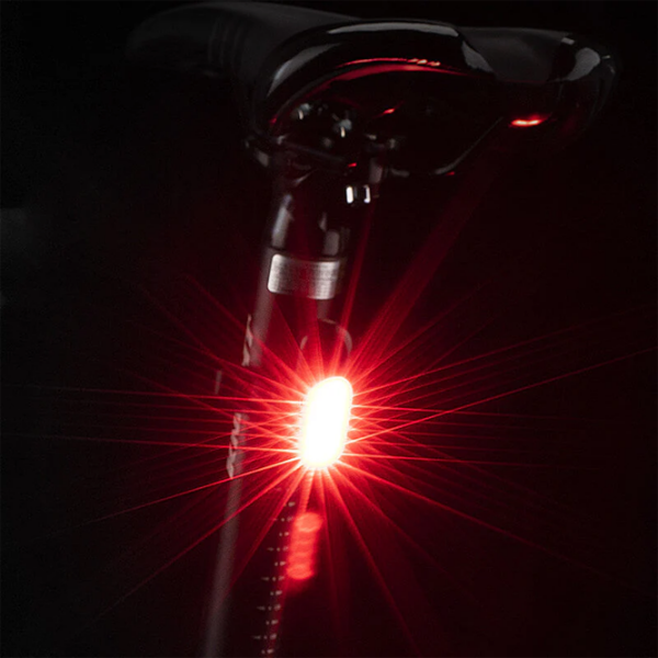 Велосипедный фонарь Rockbros COB Mini Tail Light Черный Серый Черный Серый photo 2
