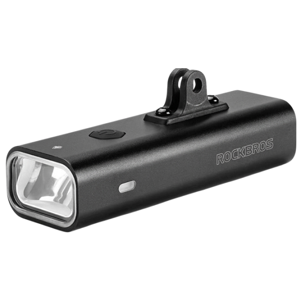 Lanterna bicicletei Rockbros 400LM Black Gray Black Gray photo 1
