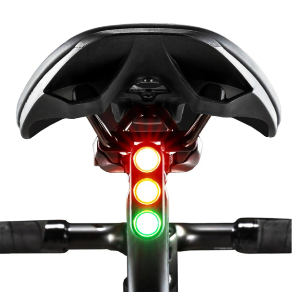 Велосипедный фонарь Rockbros Traffic Tail Light Brake Sense Черный Серый Черный Серый photo 6