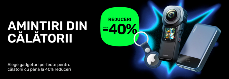 Profită de reduceri la gadgeturi perfecte pentru călătorii!