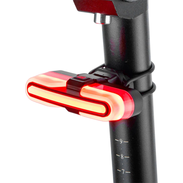 Lanterna bicicletei Rockbros Tail Light Brake Sense Black Red Black Red photo 1