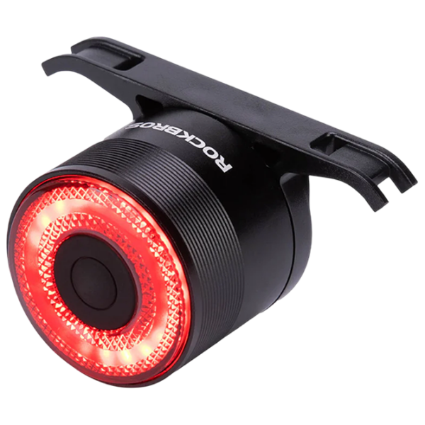 Lanterna bicicletei Rockbros Q3 Samurai Black Red Black Red photo 1