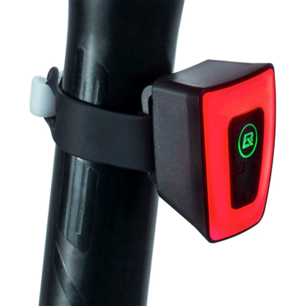 Lanterna bicicletei Rockbros Warning Tail Light Black White Black White photo 6