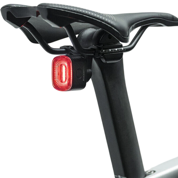Lanterna bicicletei Rockbros Q4 Samurai Black Gray Black Gray photo 1