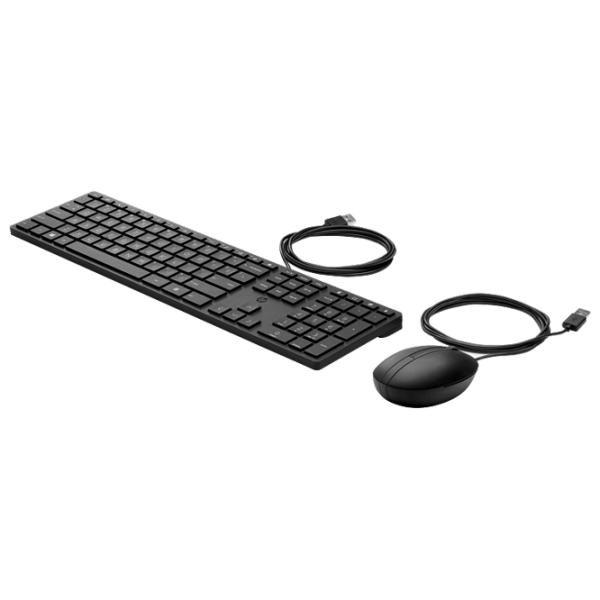 Клавиатура и Мышь HP 320MK Черный Для дома и офиса, Проводная photo 2