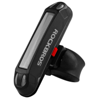 Lanterna bicicletei Rockbros Bike Tail Light Black Gray Black Gray