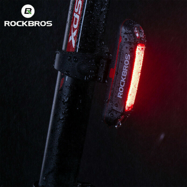 Велосипедный фонарь Rockbros Bike Tail Light Черный Серый Черный Серый photo 3