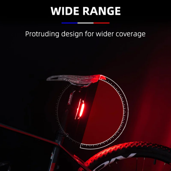 Велосипедный фонарь Rockbros Bike Tail Light Черный Серый Черный Серый photo 6