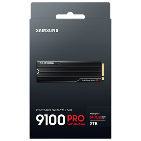 SSD Samsung 9100 PRO with Heatsink M.2 NVMe 2 TB Viteza de citire: 14700 MB/s,
Viteza de inscriere: 13400 MB/s photo 7