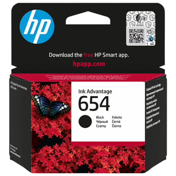 Картридж HP 654   photo 1