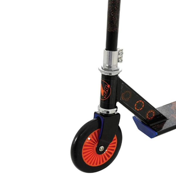 Trotinetă pentru copii cu două roți Nerf Nerf With Blaster (5017915002574) Blue 5 ani, 50 kg, Din PU photo 4