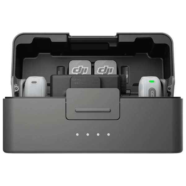 Microfon DJI Mic Mini 2 (2 TX + 1 RX + Charging Case) Black  photo 1