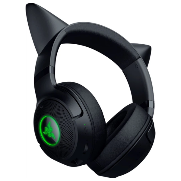 Căști Razer Kraken Kitty Edition V2 Black Fără fir / Gaming / Over the ear photo 3