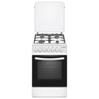 Aragaz Bauer TE 5640 WICTTF White Tipul plitei: Pe gaz, 58 l, Tipul cuptorului: Pe gaz