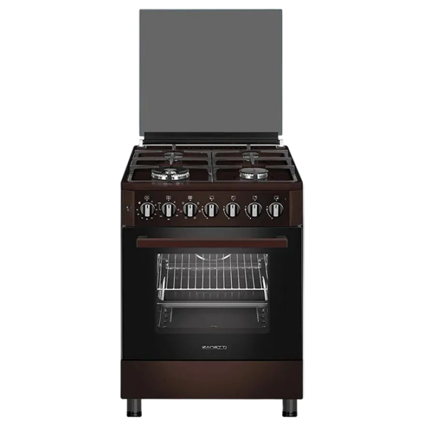 Aragaz Zanetti Z60 EBR Brown Tipul plitei: Pe gaz, 61 l, Tipul cuptorului: Electric photo 1