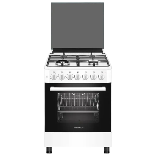 Aragaz Zanetti Z60 EWH White Tipul plitei: Pe gaz, 61 l, Tipul cuptorului: Electric photo 1