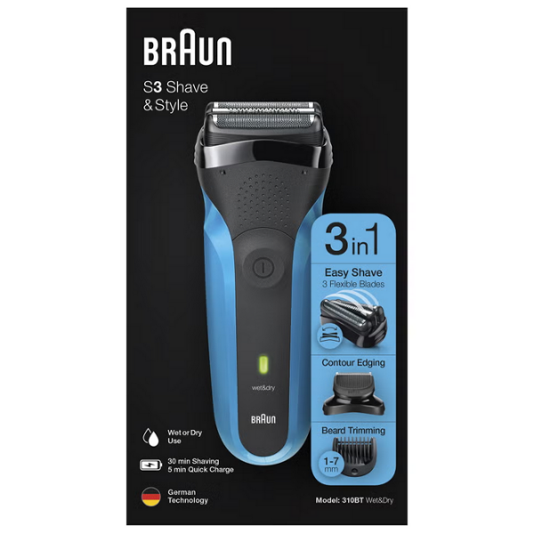 Бритва электрическая Braun 310BT Черный  photo 5