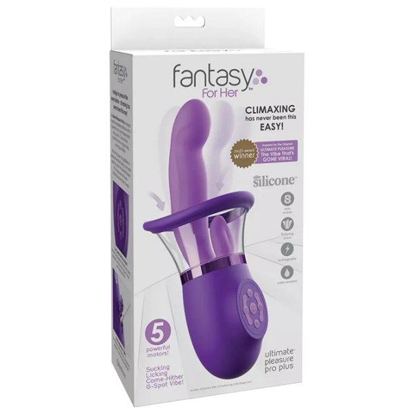 Vibrator fantasy for her Ultimate Pleasure Pro Plus Purple  photo 1