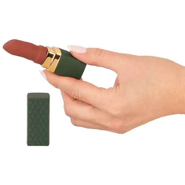 Вибратор Luxurious Lipstick Vibrator Emerald Love Зеленый  photo 5
