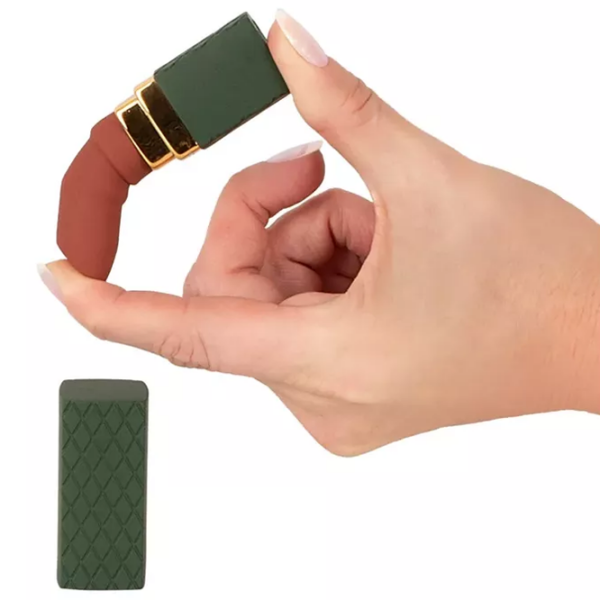 Вибратор Luxurious Lipstick Vibrator Emerald Love Зеленый  photo 7