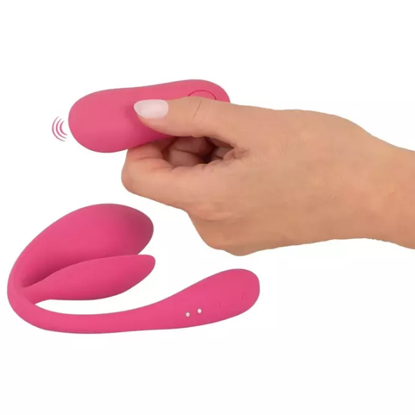 Vibrator Sweet Smile RC Double Pleasure Love Ball Pink  photo 5