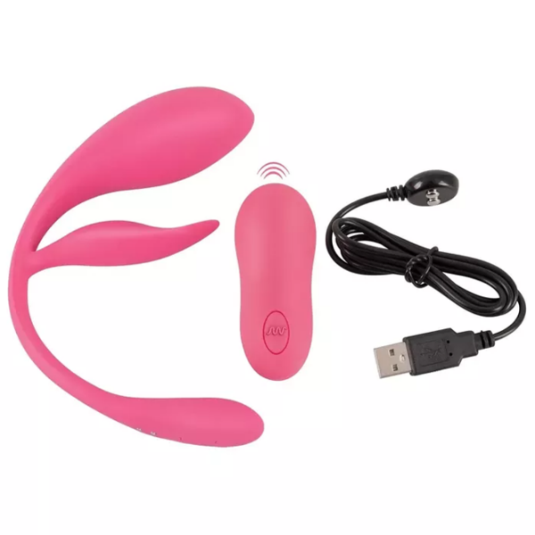 Vibrator Sweet Smile RC Double Pleasure Love Ball Pink  photo 11