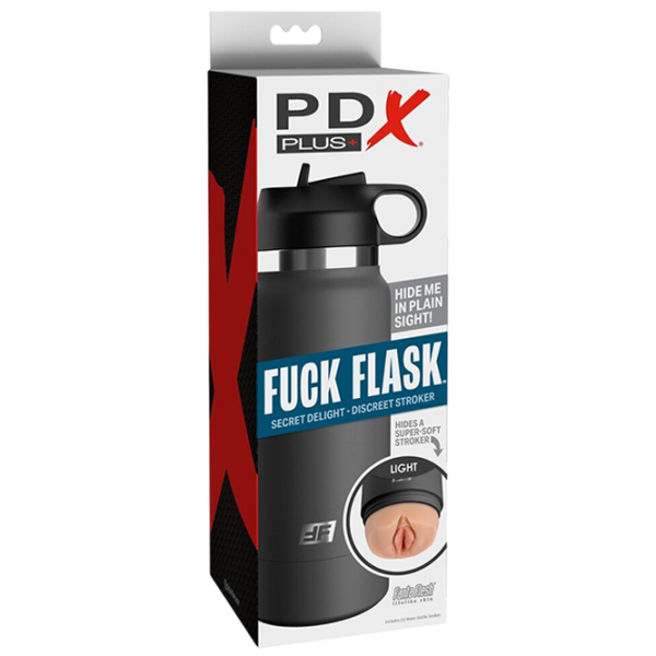 Masturbator PDX Plus Fuck Flask Secret Delight L Black  photo 1