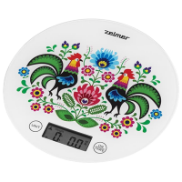 Кухонные весы ZELMER ZKS1611 Белый