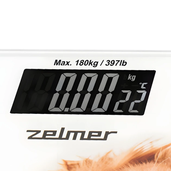 Напольные весы ZELMER ZBS1010 Белый 180 кг / Белый photo 2