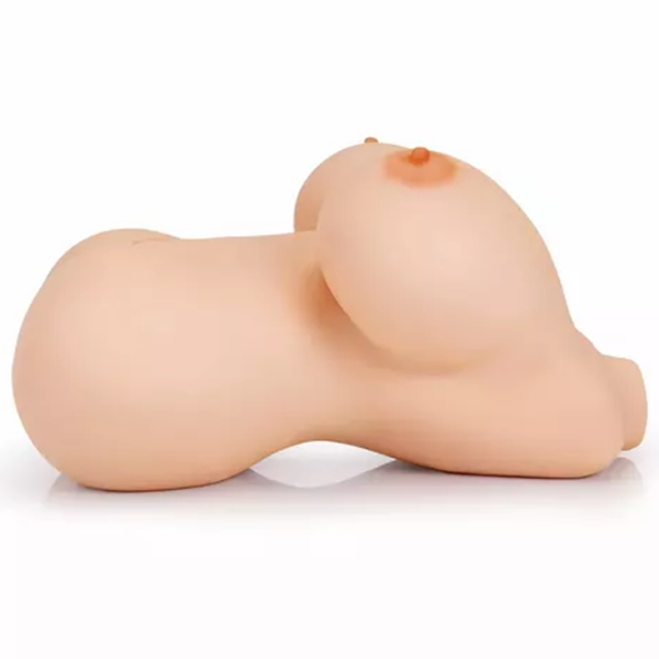 Мастурбатор PDX Plus Big Titty Torso Бежевый  photo 4