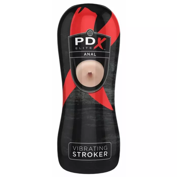 Masturbator PDX Elite Anal Vibrating Stroker Black  photo 2