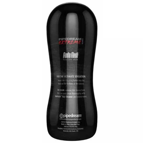 Masturbator PDX Elite Anal Vibrating Stroker Black  photo 3