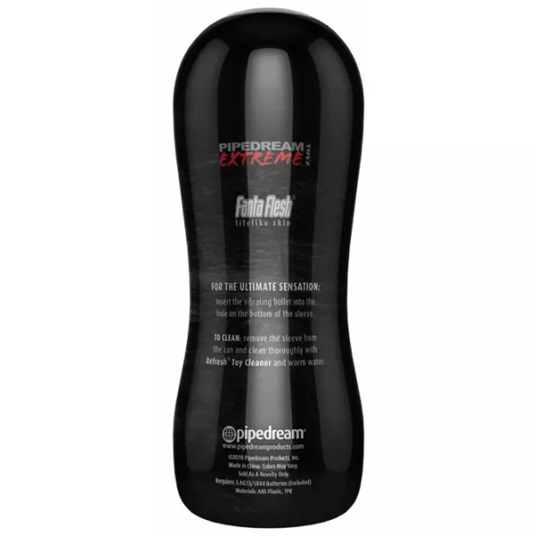 Masturbator PDX Elite Oral Vibrating Stroker Black  photo 3