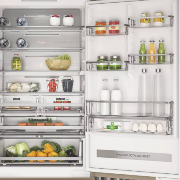 Frigider Whirlpool WHK2 6494 X6E Inox 340l / No Frost, 150l / No Frost, C photo 8