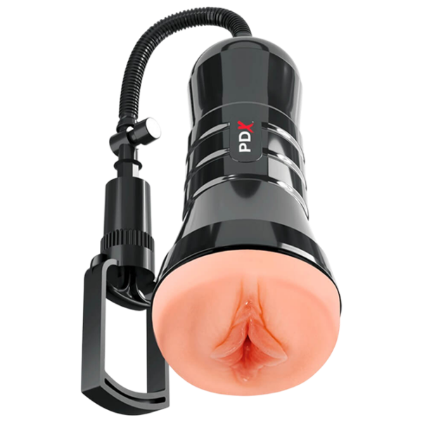 Мастурбатор Pipedream Extreme Wet Pussies Super Sucker XXL Черный  photo 1