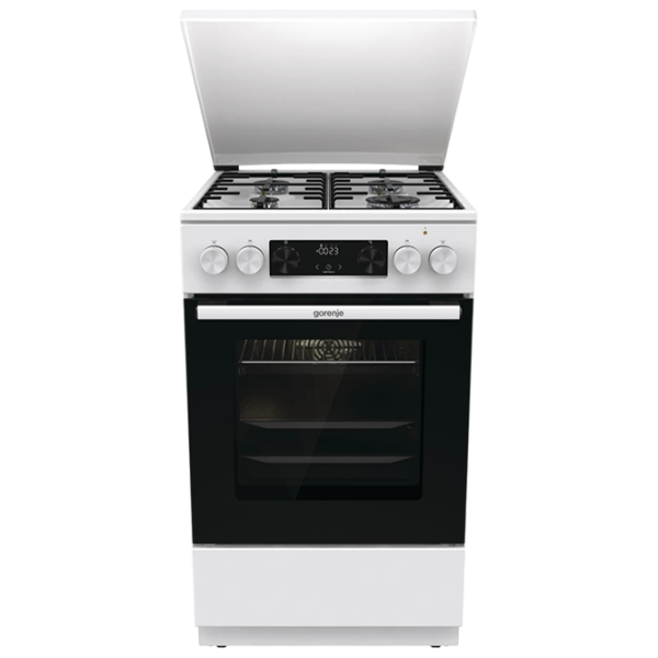 Плита Gorenje GK5C64WH Белый Тип плиты: Комбинированная, 70 л, Тип духовки: Электрическая photo 1