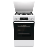 Плита Gorenje GK5C64WH Белый Тип плиты: Комбинированная, 70 л, Тип духовки: Электрическая