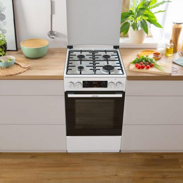 Плита Gorenje GK5C64WH Белый Тип плиты: Комбинированная, 70 л, Тип духовки: Электрическая photo 10