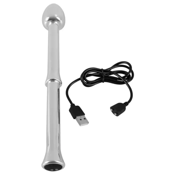 Вибратор Rebel Metal Milking Stick Серый  photo 9