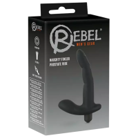Vibrator Rebel Naughty Finger Prostate Vibe Black 
