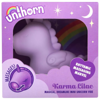 Вибратор Unicorn Karma Lilac Пурпурный 