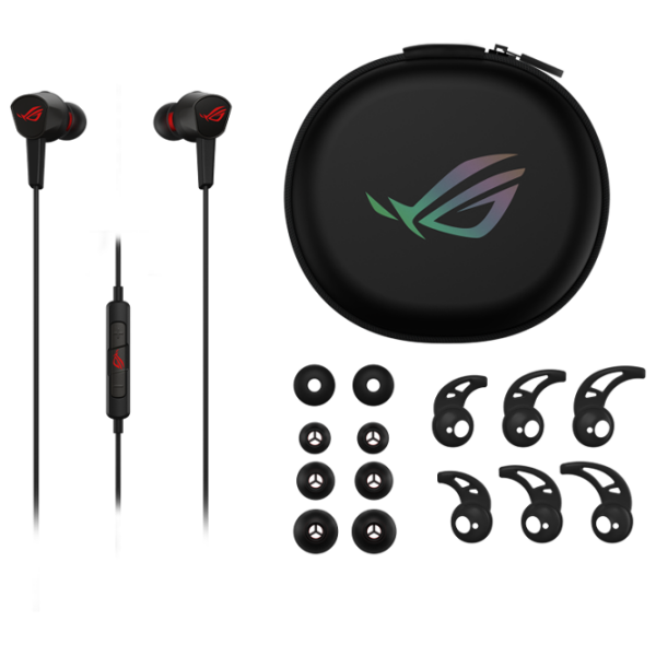 Наушники Asus ROG Cetra II Core Черный Проводная / Игровой / Вкладыши photo 8