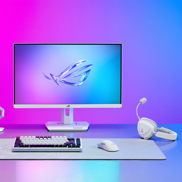 Наушники Asus ROG Delta II Белый Беспроводные + Проводные / Игровой / Полноразмерные photo 8