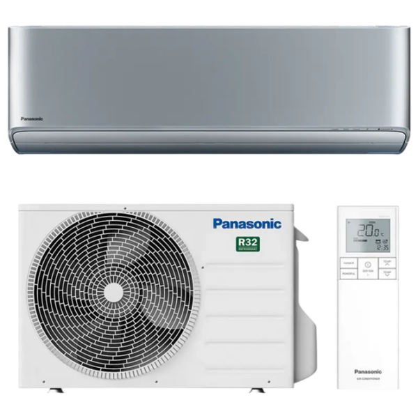 Aparat de aer condiționat Panasonic Etherea XZ25ZKEW Silver 25 m² | 9000 BTU | Silver photo 2