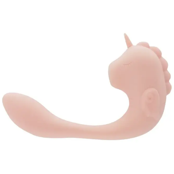 Вибратор Unicorn C-Horse Coral Throb Бежевый  photo 2