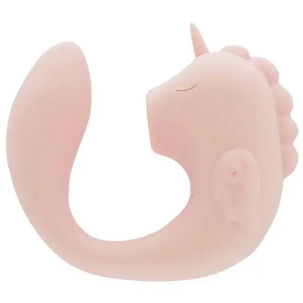 Вибратор Unicorn C-Horse Coral Throb Бежевый  photo 3