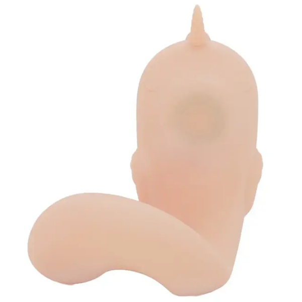 Вибратор Unicorn C-Horse Coral Throb Бежевый  photo 4