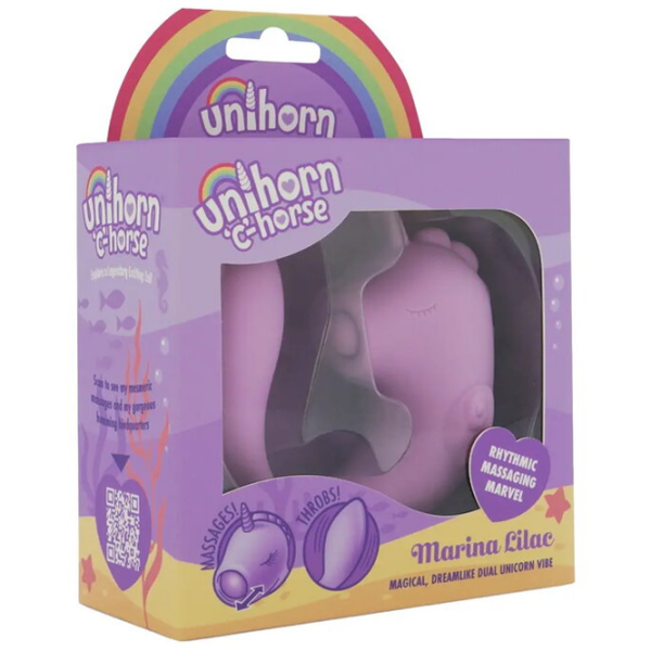 Вибратор Unicorn C-Horse Marina Lilac Пурпурный  photo 1