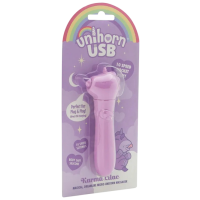 Вибратор Unicorn Mini USB Karma Lilac Пурпурный 