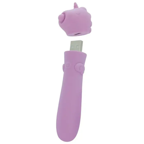 Vibrator Unicorn Mini USB Karma Lilac Purple  photo 2